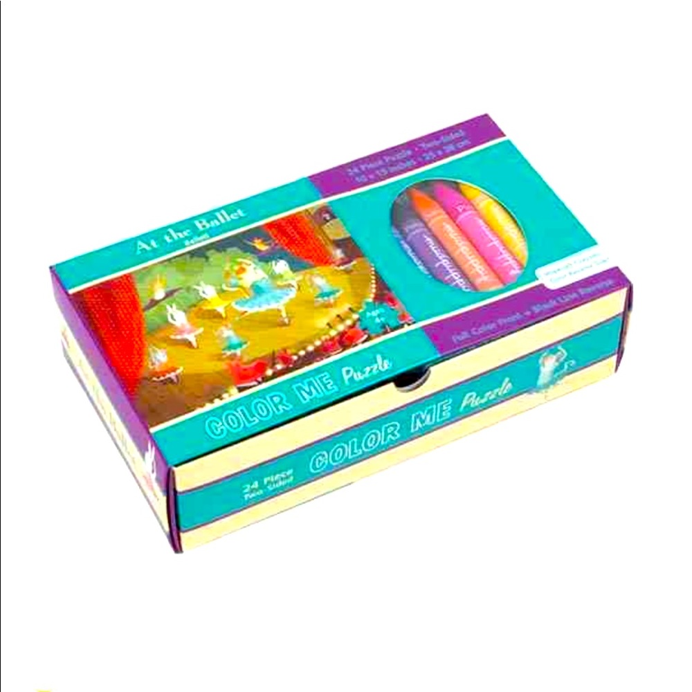NWT At The Ballet Color Me Puzzle